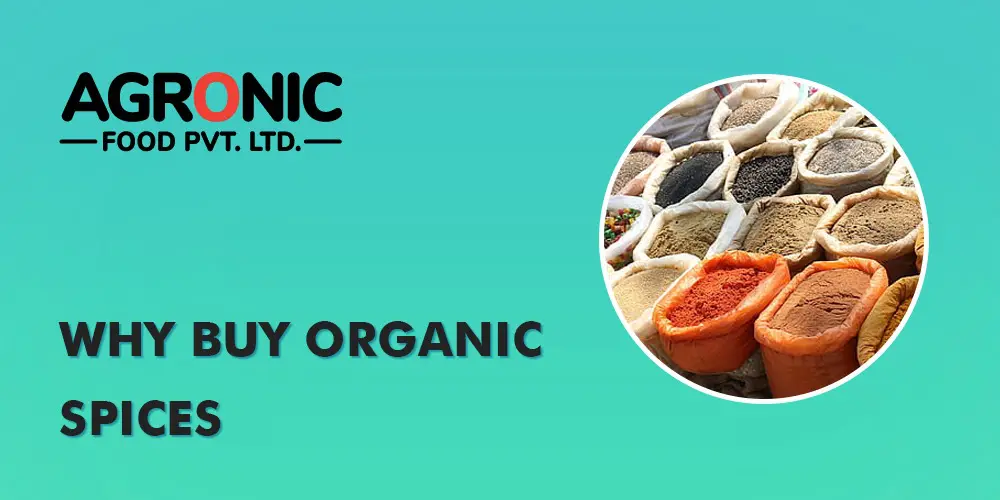 Why buy organic spices? - Agronic Food