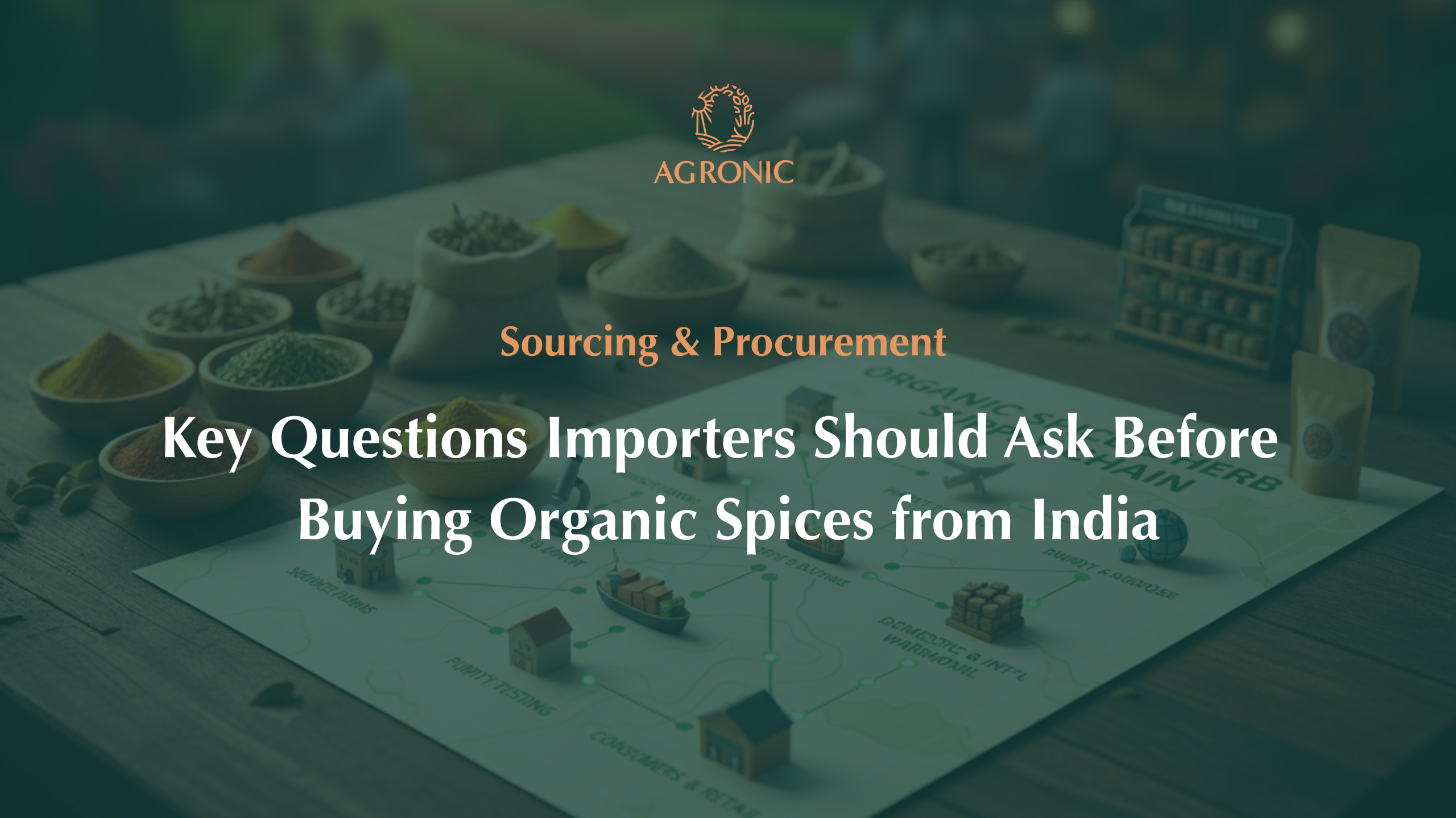 Key Questions Importers Should Ask Before Buying Organic Spices from India