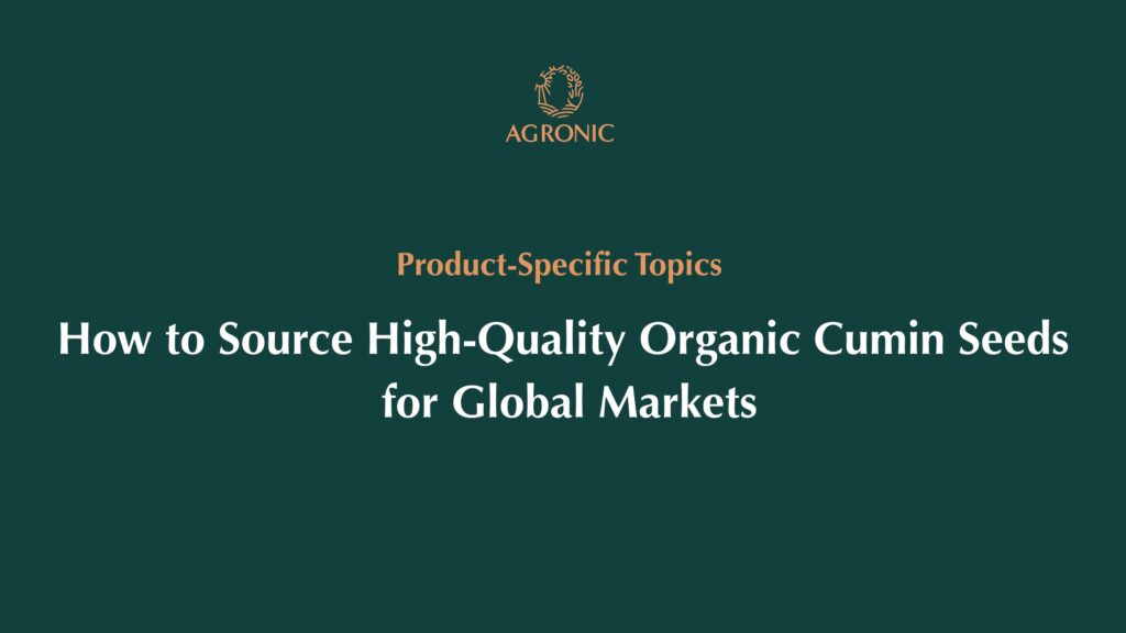 How to Source High-Quality Organic Cumin Seeds for Global Markets